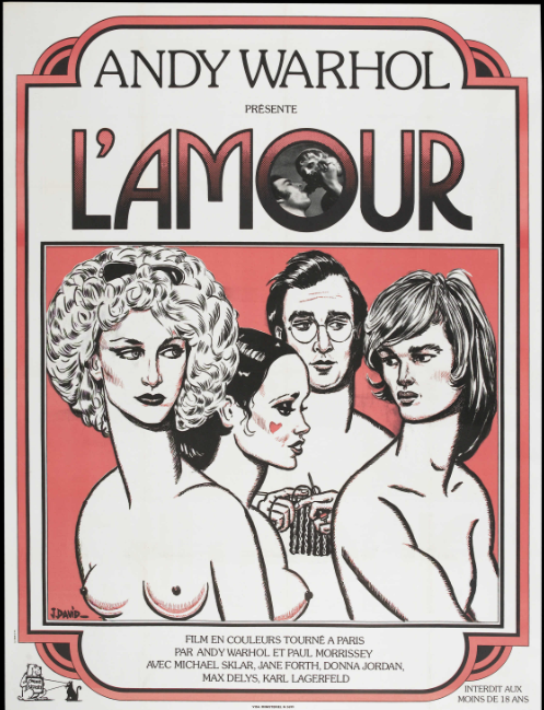 L'Amour ( 1973). French Poster