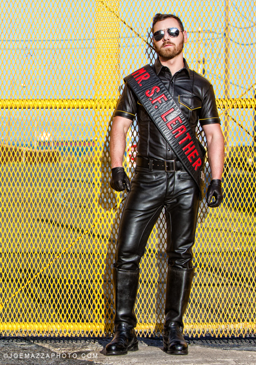 gearlocker:  themaleimage:  Andy Cross - Mr. International Male Leather 2013 Photos by: JOE MAZZA Follow Joe on FACEBOOK  - INSTAGRAM - TWITTER  OMFG!  