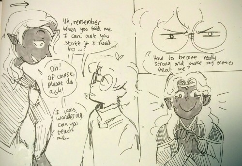 yooci19:  voltron doodle/comic dump 