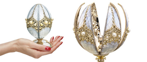 pyrogothnerd - 2015 Faberge pearl egg, the first released by the...