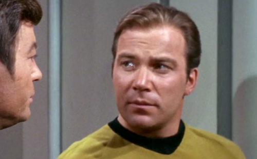 lieutenant-sapphic:this is the face kirk made when bones joked that spock was in love with a compute