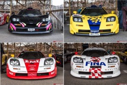 mclaren-soul:  Display of McLaren F1 GTRs