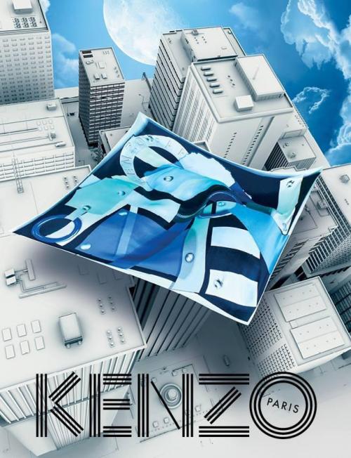 KENZO has done yet another creative great work for their new spring/summer 2015 campaign featuring. 