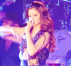 bizlenas-deactivated20140428:  Selena Gomez singing/dancing to Birthday on 3/8/14 in Hidalgo, Texas. 