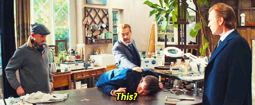 becauseitsjohnnydepp:Johnny Depp & Ewan Mcgregor in the new Mortdecai trailer