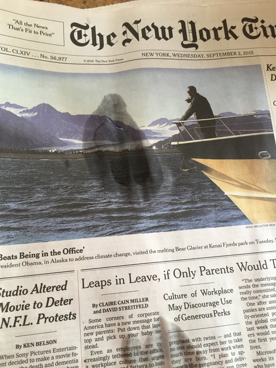 rubyfruitjumble: I accidentally spilled tea on the newspaper and now bigfoot is rising