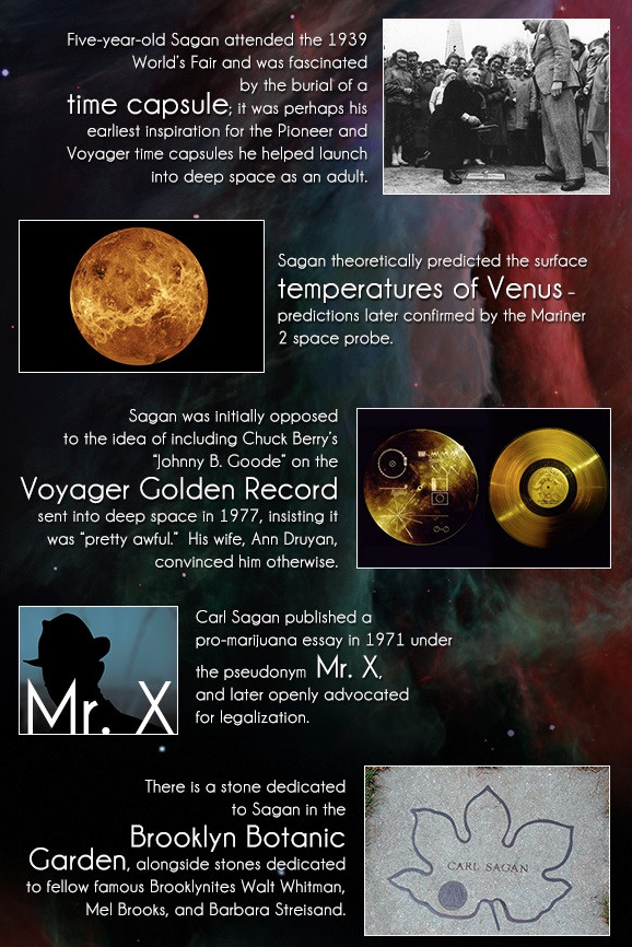 Carl Sagan | American Infographic