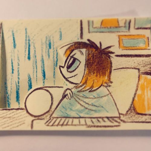 . . . #postitart #doodle #crayons #rainy #sketchbook www.instagram.com/p/CKnXeSyDByL/?igshid