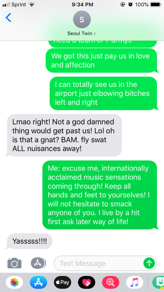 The Convo Between My Bff And I After We Heard That BTS Was Involved In A Car Accident Last Night. I Read