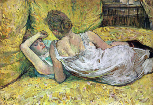 paintings by Lautrec that you cannot convince me are not of gay women [x x x]