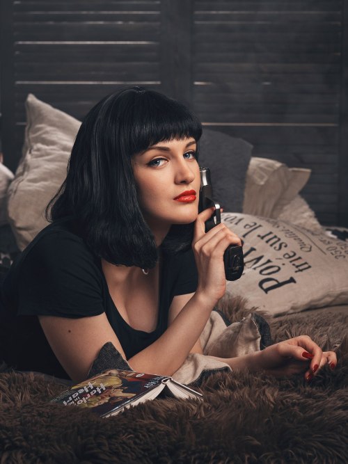 cosplayblog:Submission Weekend!Mia Wallace from Pulp FictionCosplayer: Katrin Tenenbaum [FB / IN]Pho