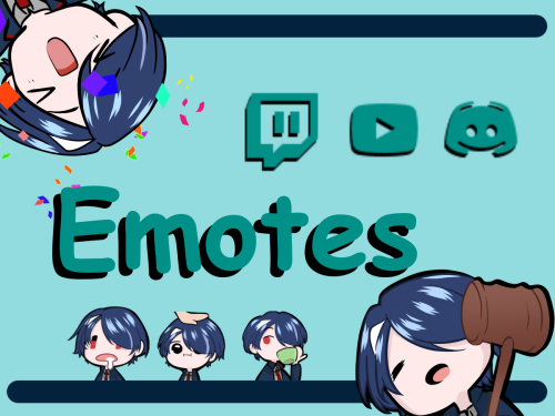 EMOTES COMMISSION OPEN! Hi everyone!    I will design cute custom emotes for your Discord, Twitch or