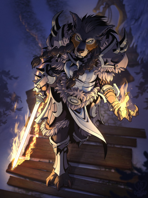 Do not fear, worgen paladin is here (unless you are of the Scourge in which case you should definite