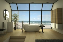 pfeilhaus:  Bathroom with a view. 