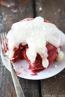 Do-Not-Touch-My-Food:  Recipes Inspired By Red Velvet Red Velvet Cheesecake Pancakes