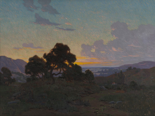 museumaddictsanonymous:Elmer Wachtel, Landscape, c. 1900
