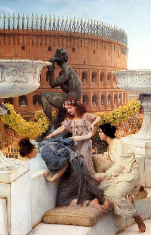 &ldquo;The Colosseum&rdquo; by Sir Lawrence Alma-Tadema, 1896