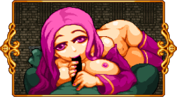 Pixel Art Splash Screen From The Succubus Hentai Sex Game Of The Succubus Sucking