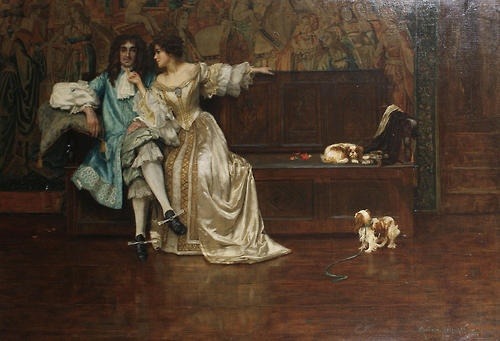 lorlens:  Sexuality: Victorian era paintings of Charles II and Nell Gwyn