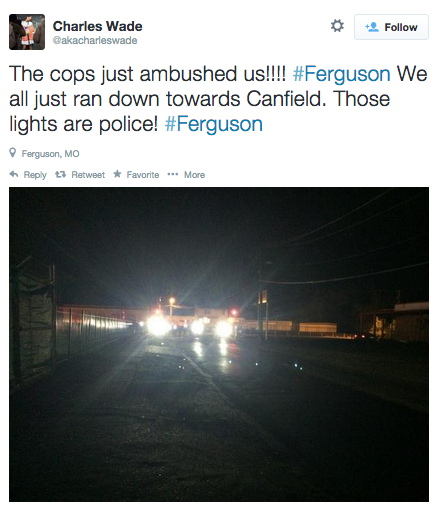 socialjusticekoolaid:   HAPPENING NOW (9.24.14): The situation in Ferguson is escalating