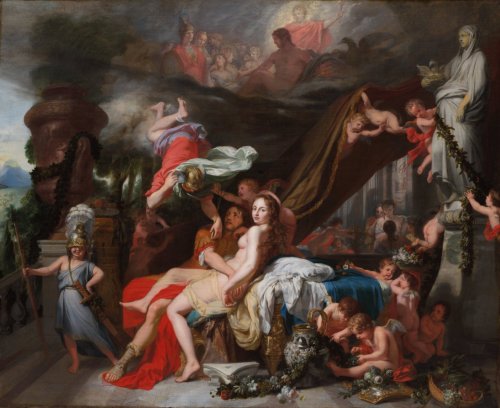 cma-european-art: Hermes Ordering Calypso to Release Odysseus, Gerard de Lairesse , c. 1670, Clevela