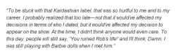 kimkanyekimye:  Adrienne Bailon gets slammed for her recent comments about Rob Kardashian in her August Issue of Latina Magazine. 