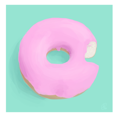 I’m sick of drawing myself for a new icon every time I change my hair. So here’s a donut