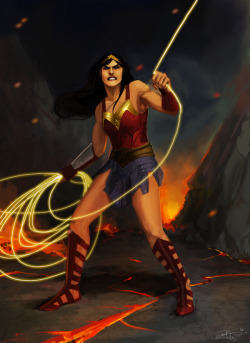 grassfire:  wonder woman by ~YoungerChild