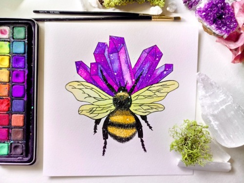 littlealienproducts:Space and Bee // Etsy