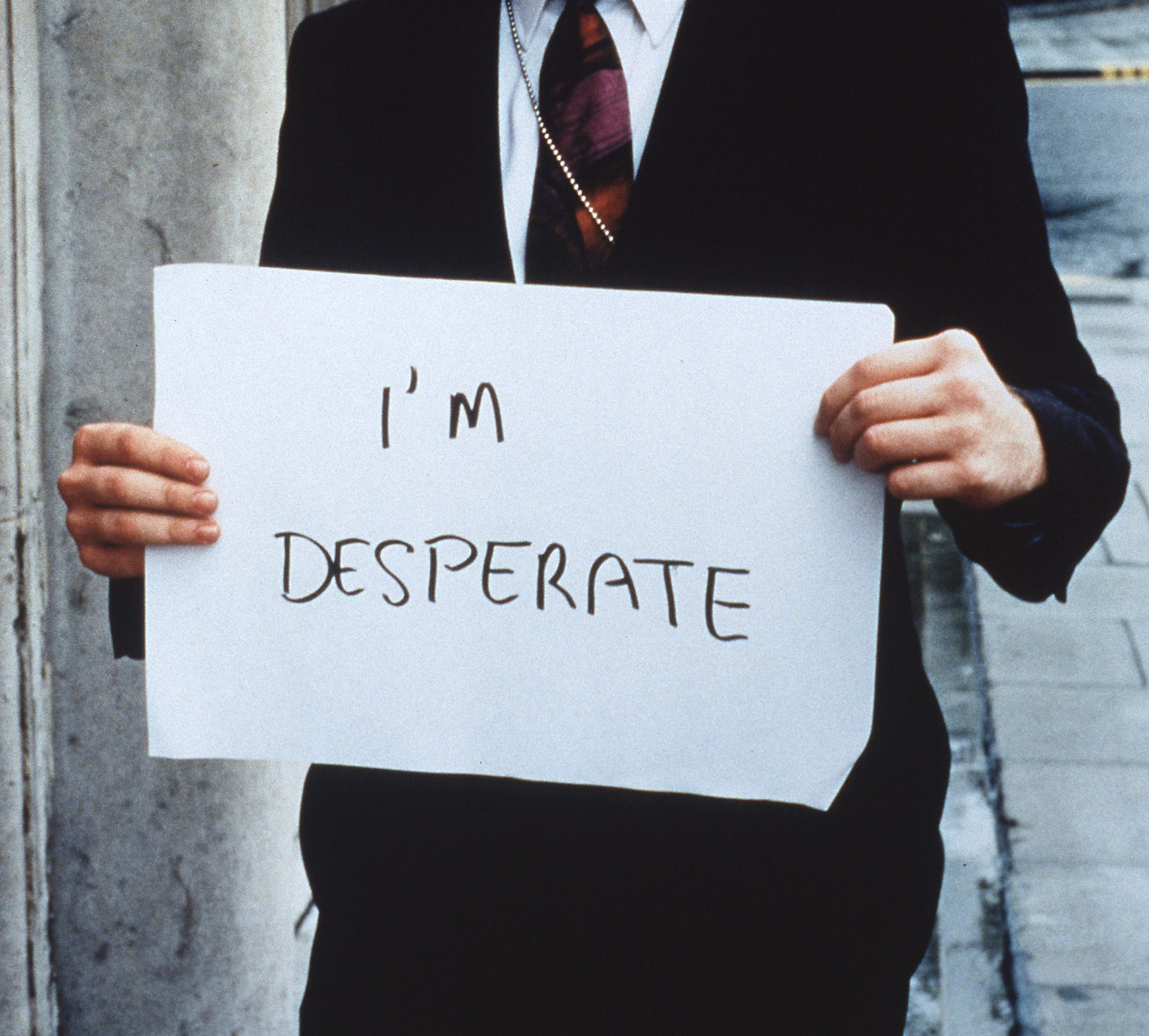 20aliens:  I’M DESPERATE, Gillian Wearing 
