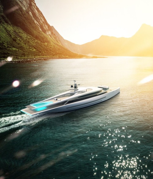 Asquared Naval Design megayacht concept Fluyt