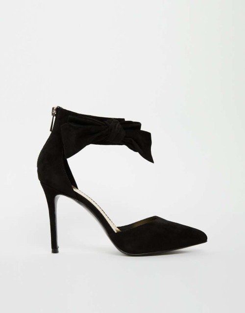 High Heels Blog KG by Kurt Geiger Black Beau Heeled Shoes via Tumblr