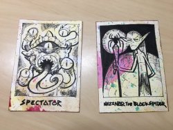 Poinko:i Finished The First Volume Of My Dnd Monster Cards! 16 Cards In The First