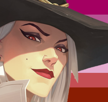 Lesbian Ashe icons for anon!