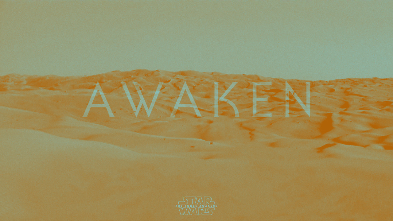 Star Wars: The Force Awakens wallpaper revisited.