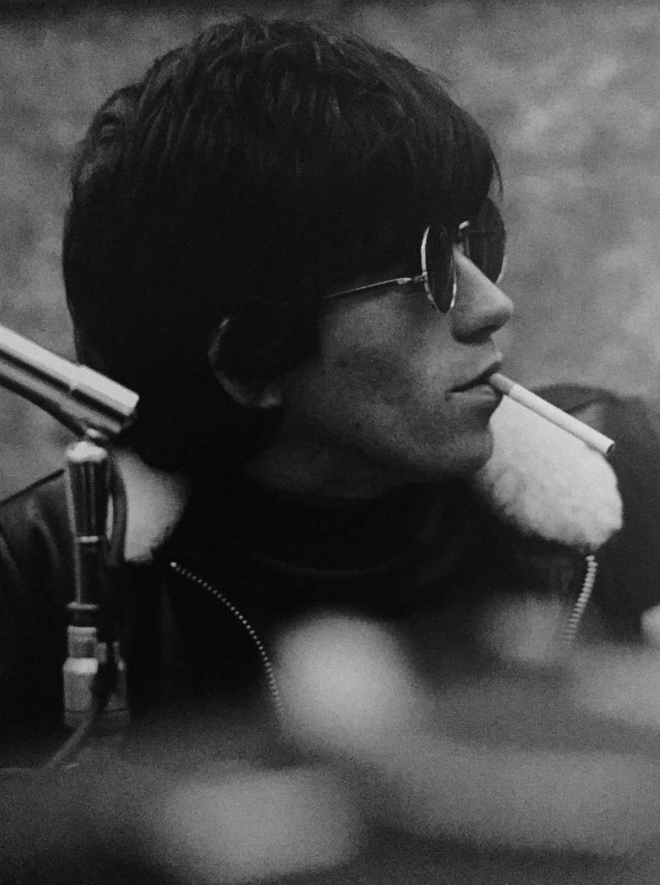 pinkustation:Keith Richards at RCA Studios, Los Angeles.