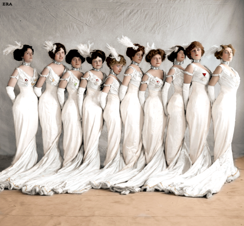 aethelfleds:An Edwardian line-up, circa 1910