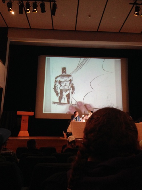 redvedev:Photos taken at Thought Bubble yesterday during the Sketching Spotlight panel, featuring Me