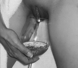 chloesbeautifulmind:  For my Slave .. a glass of sweet wine 