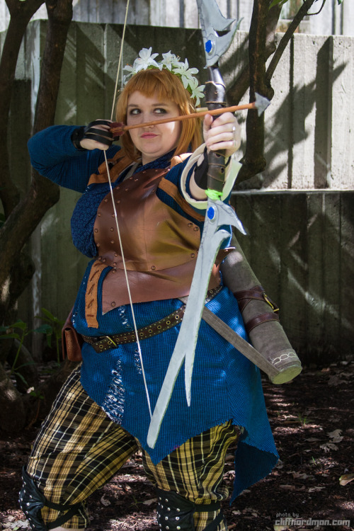 fearandlothering:“Think of the mayhem, Sera. MAYHEM.”Sera Cosplay; Dragon Age Inquisitio