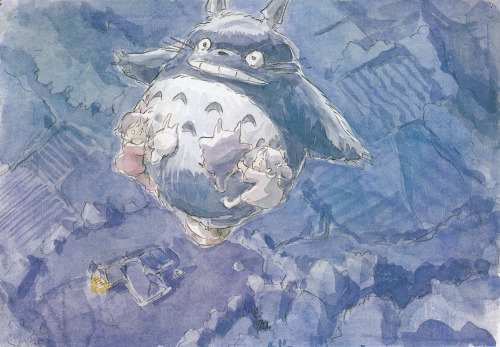 Porn Pics oh-totoro:  The Art of My Neighbour TotoroIllustration