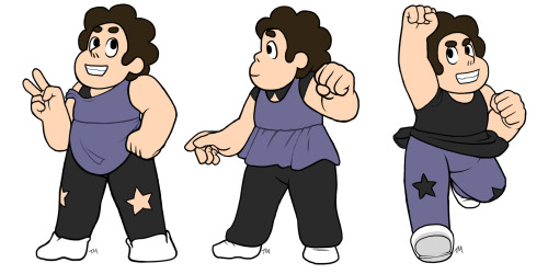 momentumandtorque:  Steven cosplaying as the other Crystal Gems! DA link: x 