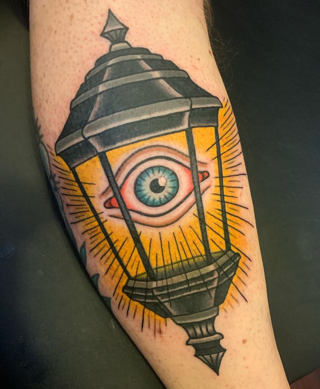 Street Light 💡, Done by @_mark.ink_ • Booking is OPEN, Send us your ideas  in DM/Bio link • • ‎‏#lantern #streetlight #lig...‎ | Instagram