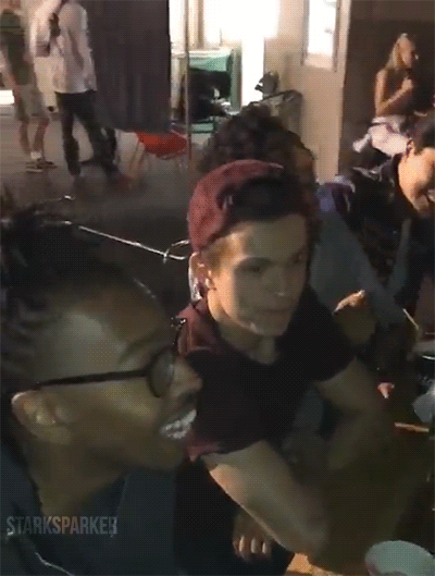 parkersstark:Tom Holland, Jacob Batalon, Tony Revolori, Zendaya, & Darnell at Lovebox
