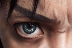 ichigoflavor:  Out of boredom, I did all of the eye makeup’s of SnK’s “main characters”. I’ll add more soon, but for now, these four are the ones I have done ^^. Also, yes, these are my eyes xD 