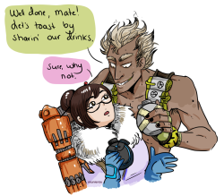 niuniente:  When Jamie’s milk tea with boba flask is canon, no one can convince me that Mei doesn’t have the real flask with the real stuff. 