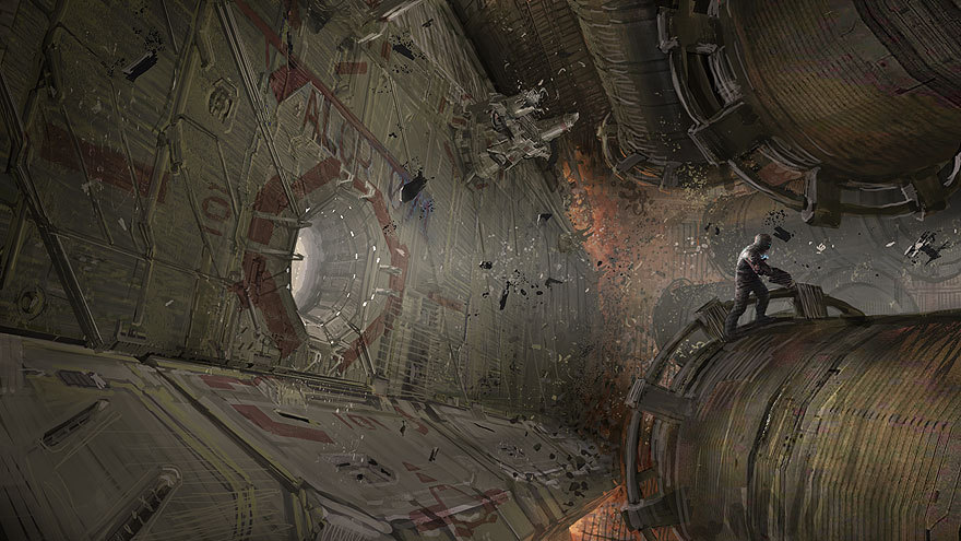 thecyberwolf:  Dead Space - Concept Art Created by Jason Courtney / See the Full