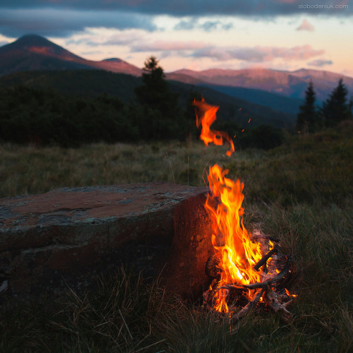 ourwildways:Campfire by Oleh Slobodeniuk on Flickr.burn
