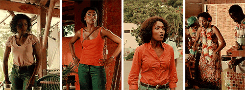 dailydeathinparadise:Camille Bordey Season 1 Outfits