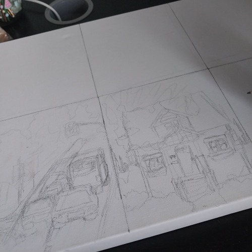 Hello Lovely People Sorry For Not Posting Yesterday. I'm Working On A Big Acrylic(or Gouache) Painting